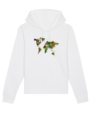 Circuit World Map White
