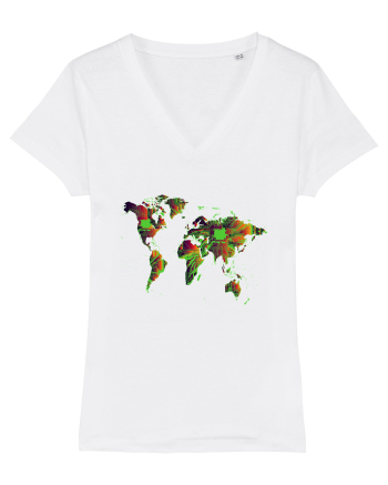 Circuit World Map White
