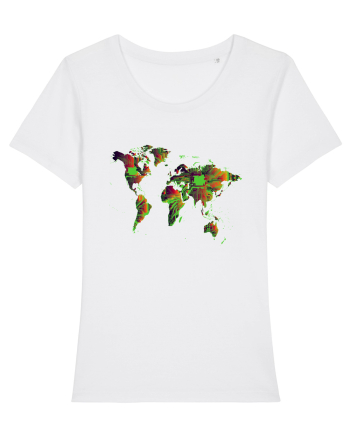 Circuit World Map White