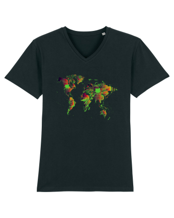 Circuit World Map Black