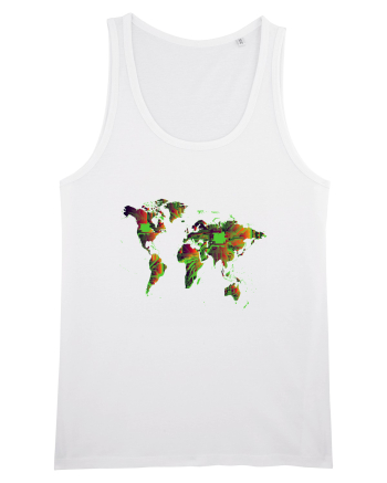 Circuit World Map White