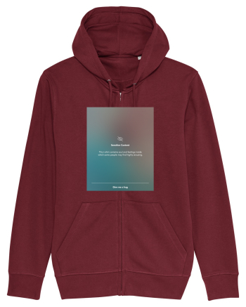 Sensitive content Burgundy