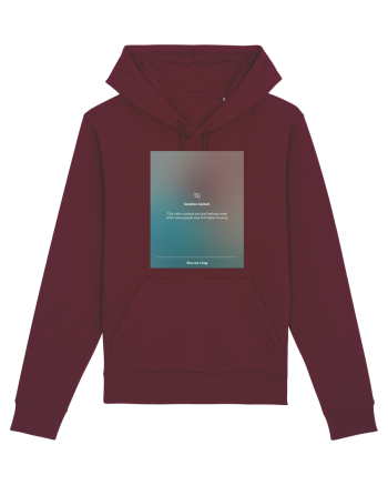 Sensitive content Burgundy