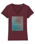 Sensitive content Tricou mânecă scurtă guler V Damă Evoker