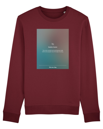 Sensitive content Burgundy