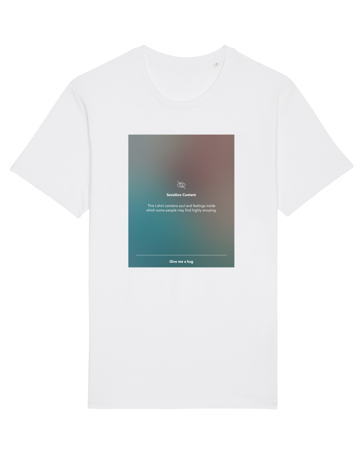Tricou mânecă scurtă Unisex Rocker White