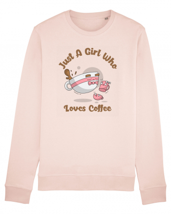 Just A Girl Who Loves Coffee Candy Pink