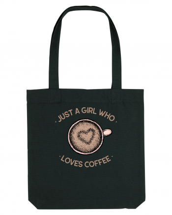 Just A Girl Who Loves Coffee Black