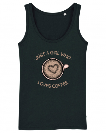 Just A Girl Who Loves Coffee Black