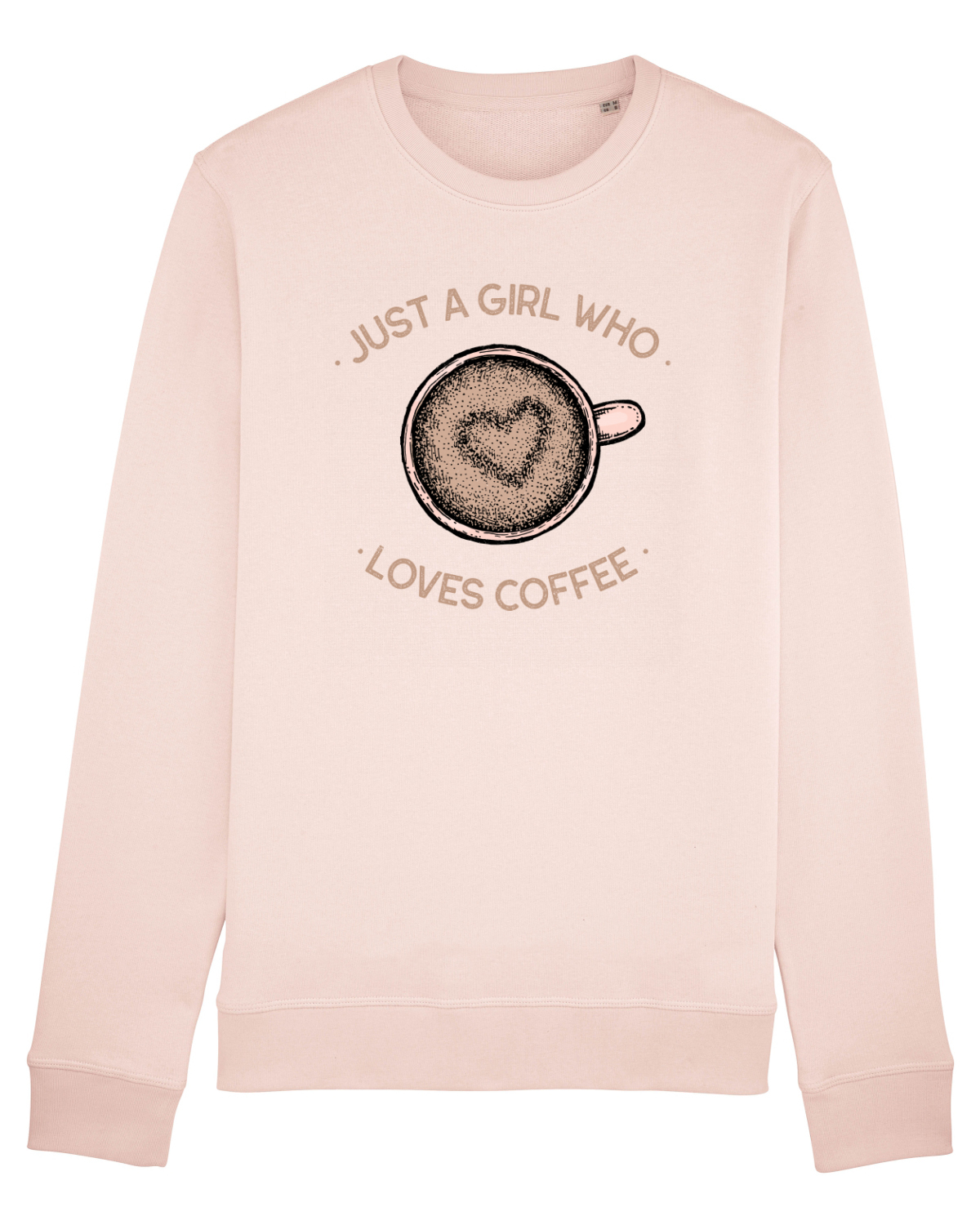 Bluză mânecă lungă Unisex Rise Candy Pink