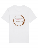 Just A Girl Who Loves Coffee Tricou mânecă scurtă Unisex Rocker