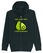 Just A Girl Who Loves Avocado Hanorac cu fermoar Unisex Connector