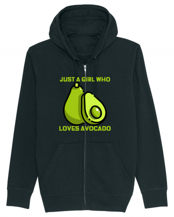 Just A Girl Who Loves Avocado Black