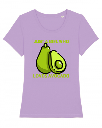 Just A Girl Who Loves Avocado Lavender Dawn