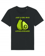 Just A Girl Who Loves Avocado Tricou mânecă scurtă Unisex Rocker