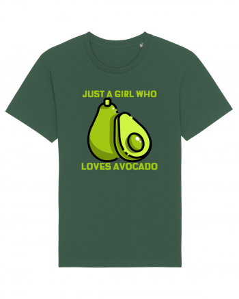 Just A Girl Who Loves Avocado Bottle Green