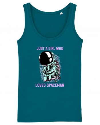 Just A Girl Who Loves Spaceman Ocean Depth