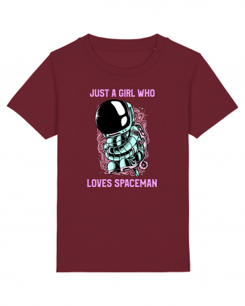 Just A Girl Who Loves Spaceman Burgundy