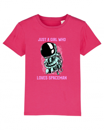 Just A Girl Who Loves Spaceman Raspberry