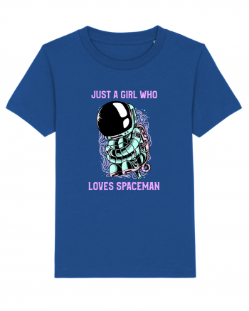 Just A Girl Who Loves Spaceman Majorelle Blue