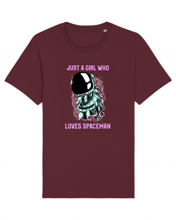 Just A Girl Who Loves Spaceman Burgundy