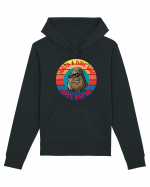 Retro Sunset Just A Girl Who Loves Bigfoot Hanorac Unisex Drummer