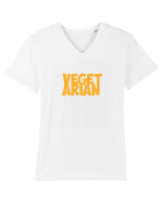 VegetArian Tricou mânecă scurtă guler V Bărbat Presenter