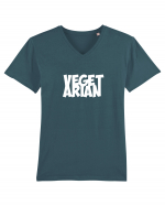 VegetArian Tricou mânecă scurtă guler V Bărbat Presenter