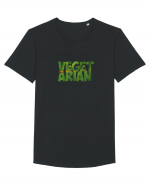 VegetArian Tricou mânecă scurtă guler larg Bărbat Skater