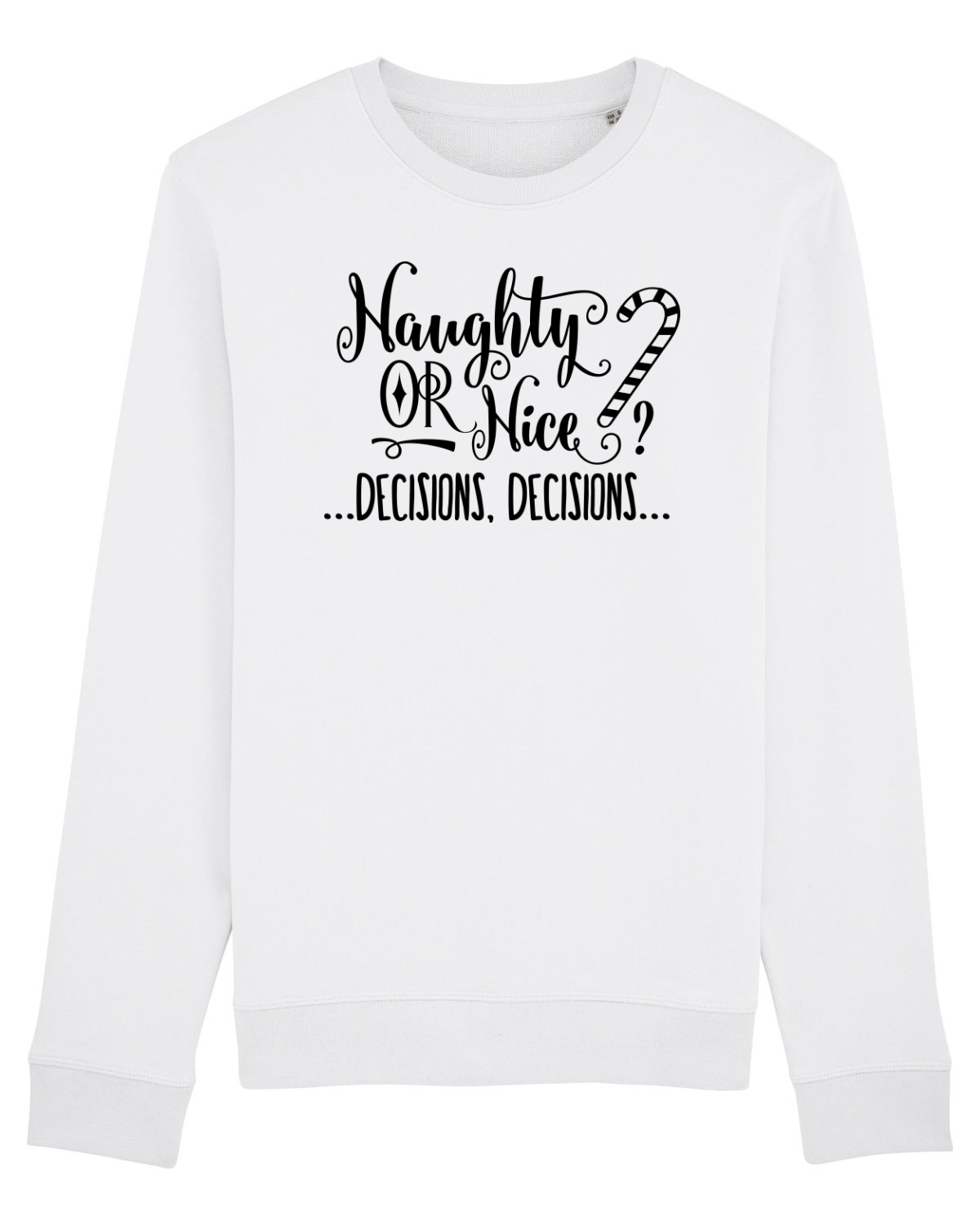 Bluză mânecă lungă Unisex Rise White