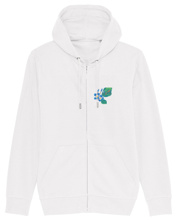 Motiv românesc - Albastrele 2. White