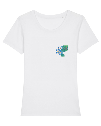 Motiv românesc - Albastrele 2. White