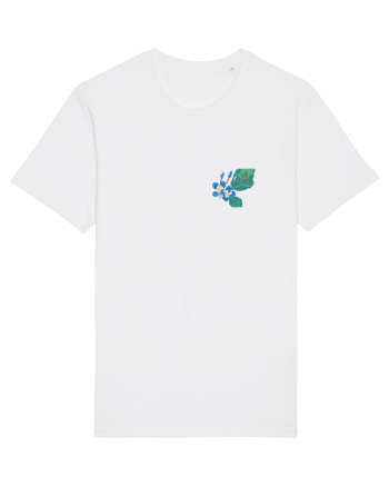 Motiv românesc - Albastrele 2. White