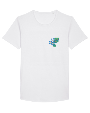 Motiv românesc - Albastrele 2. White
