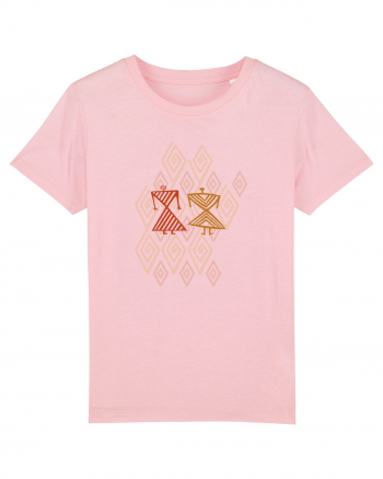 Motiv românesc - Cucuteni 5. Cotton Pink