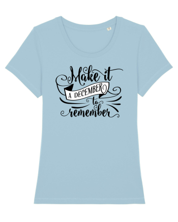 Un decembrie memorabil Sky Blue