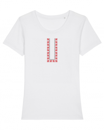 Motiv românesc - Decorativ 16. White