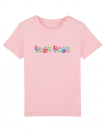 Motiv românesc - Flori 1. Cotton Pink