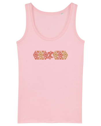 Motiv românesc - Cucuteni 7. Cotton Pink