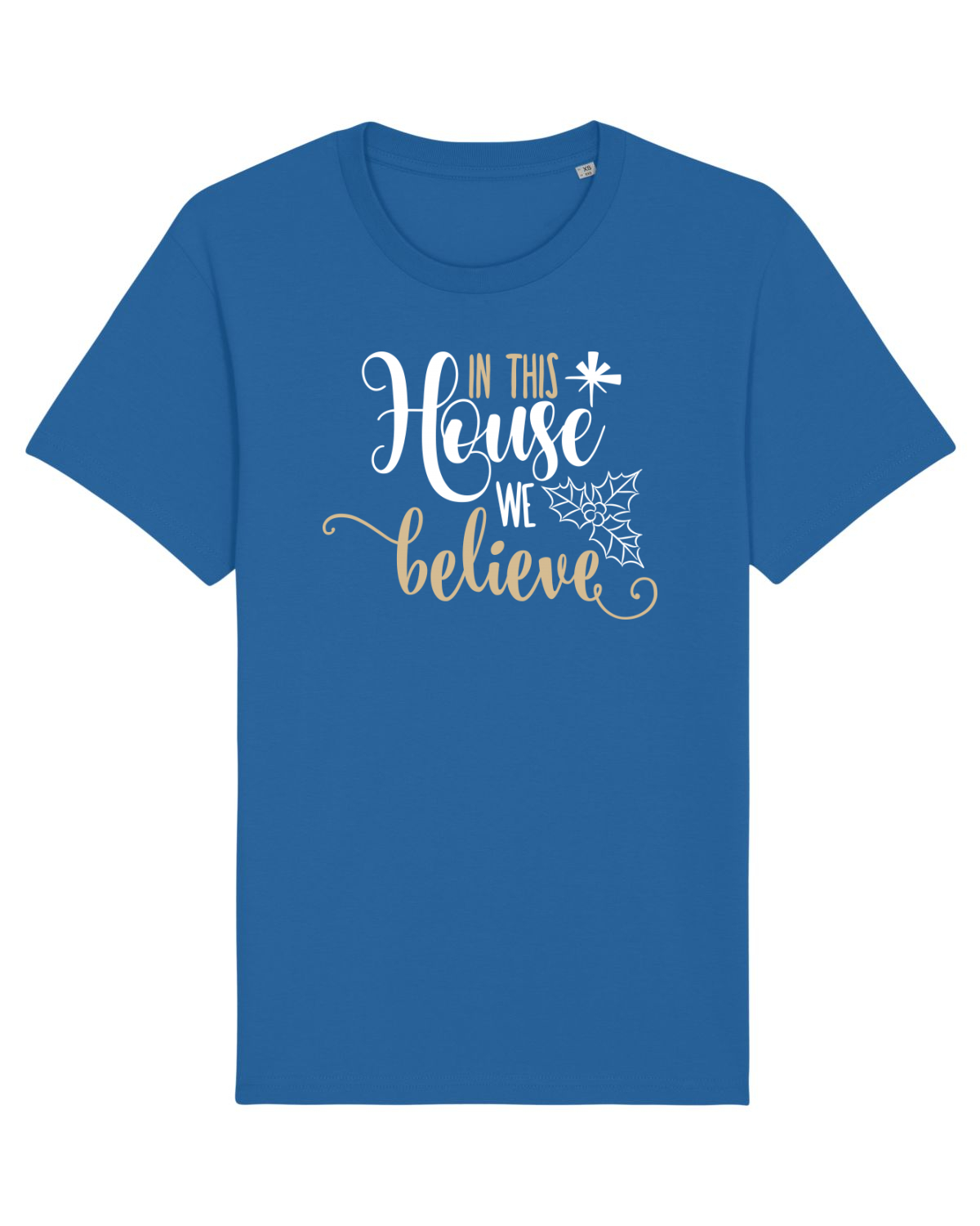 Tricou mânecă scurtă Unisex Rocker Royal Blue