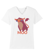 Taur Furios Tricou mânecă scurtă guler V Bărbat Presenter