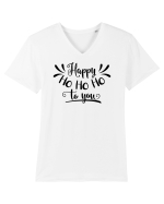 Ho ho ho Tricou mânecă scurtă guler V Bărbat Presenter