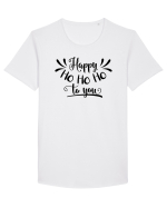Ho ho ho Tricou mânecă scurtă guler larg Bărbat Skater