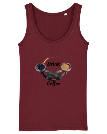 Drink Coffee Burgundy