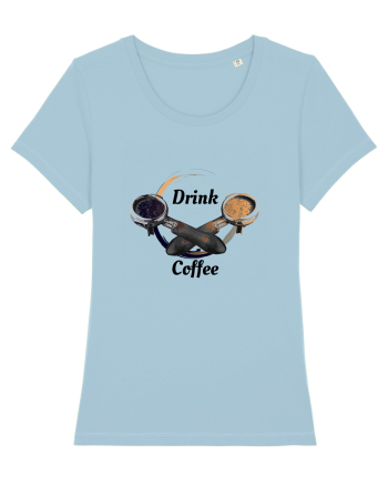Drink Coffee Sky Blue