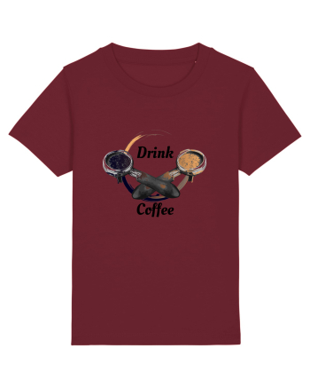 Drink Coffee Burgundy