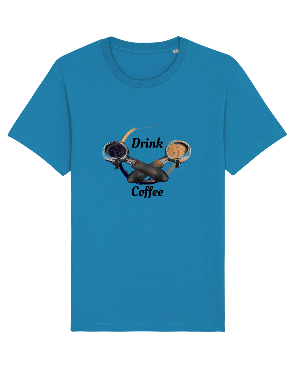 Tricou mânecă scurtă Unisex Rocker Azur
