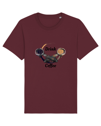 Drink Coffee Burgundy