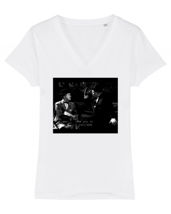 Laurel and Hardy T-Shirt White