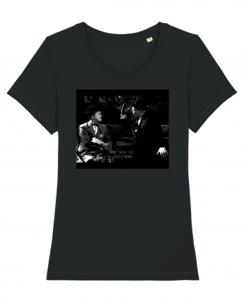 Laurel and Hardy T-Shirt Black